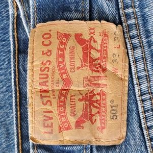 Men's Levi's buttonfly 501 33x30
